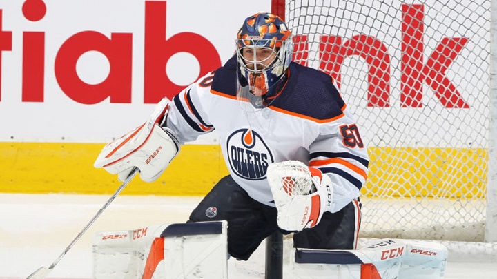 Edmonton Oilers målvakt Stuart Skinners utvecklingshistoria